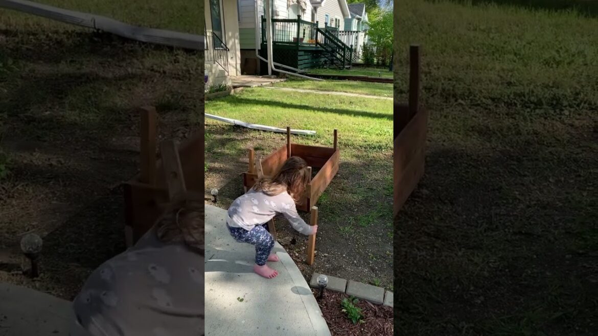 Raised Beds In the Front Yard ✨- what should we grow? #garden #contruction #yardwork