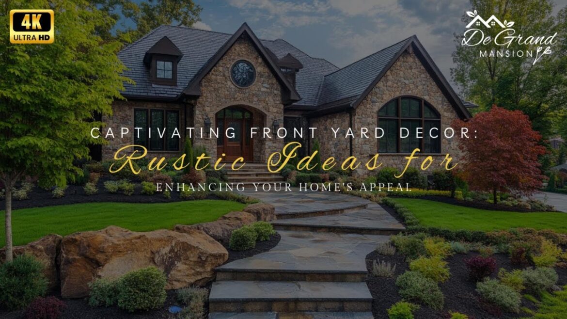 Captivating Front Yard Decor: Rustic Ideas for Enhancing Your Home's Appeal