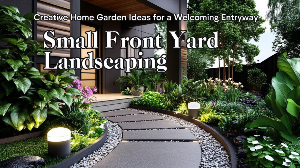 Small Front Yard Landscaping: Creative Home Garden Ideas for a Welcoming Entryway