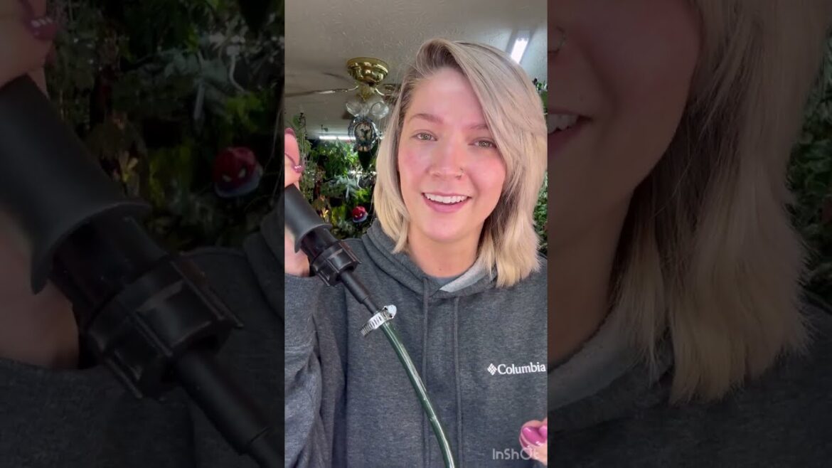 How I water ALL of these plants! @gardenerssupply