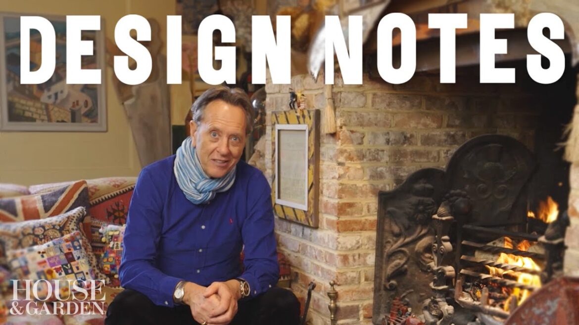 Inside Richard E. Grant’s Georgian House at Christmas | Design Notes
