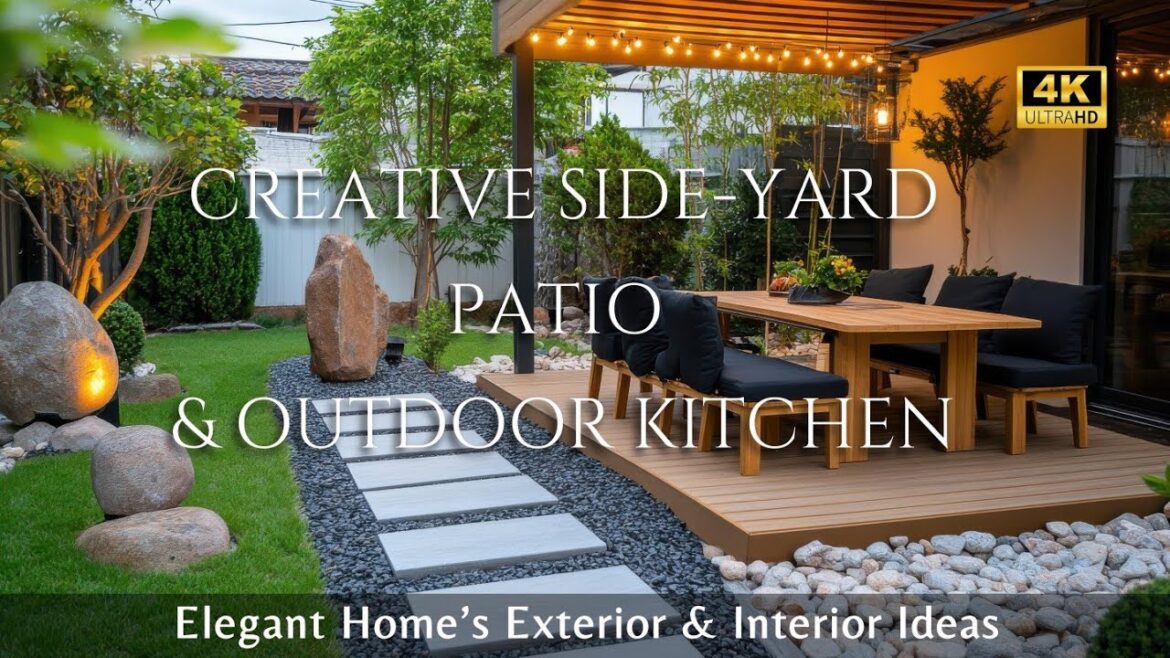 Garden Oasis: Creative Side Yard Ideas to Enhance Your Home’s Exterior and Interior