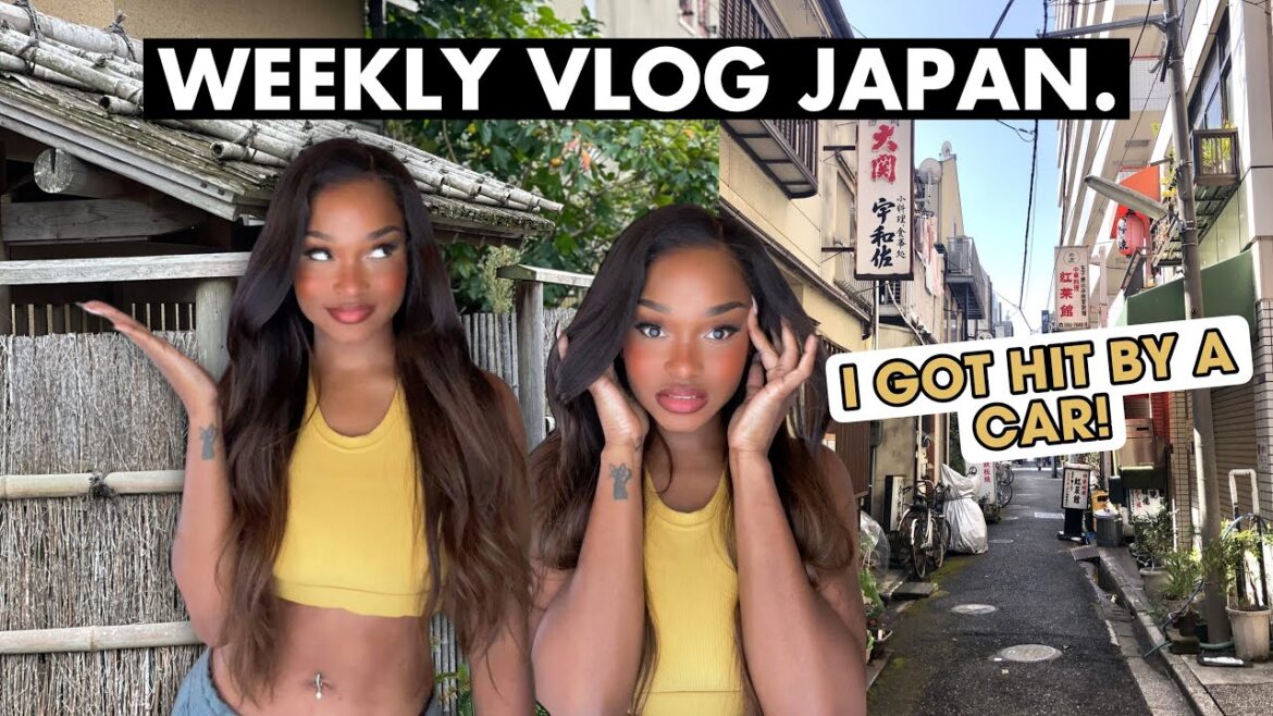 WEEKLY VLOG JAPAN | Getting back on track, Got hit by a car, Voted