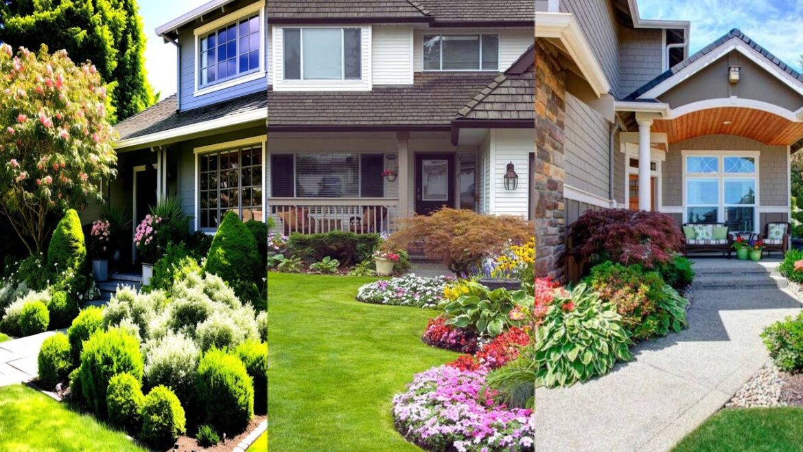Simple landscaping ideas for Front of House | Front Yard landscaping ideas on a Budget | Design