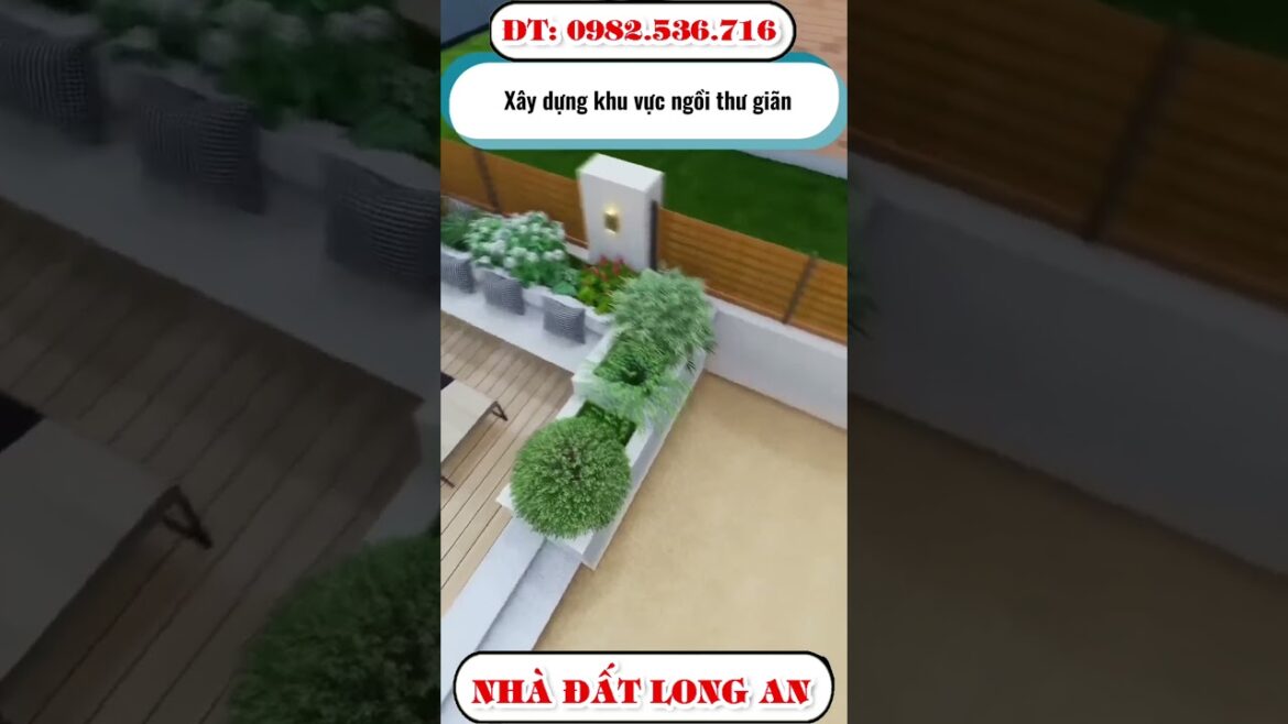 Ý Tưởng Thiết Kế Sân Vườn Đẹp | Beautiful Garden Design Ideas | Nhà Đất Long An Official
