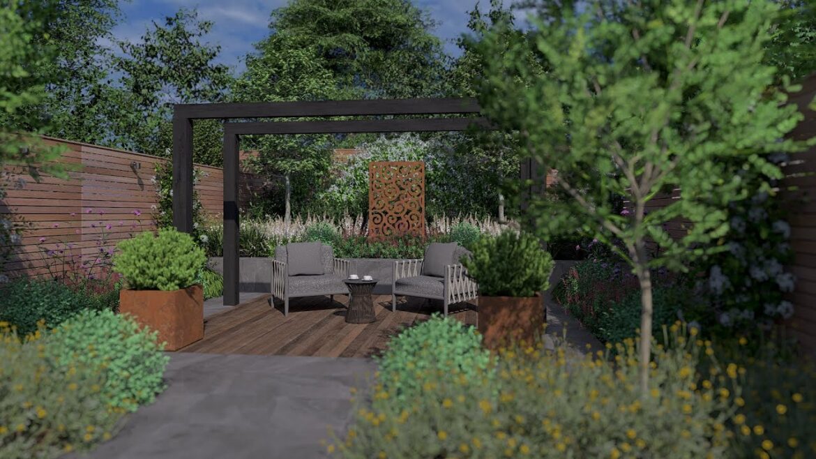 Contemporary Garden Design Idea - Town Garden in London