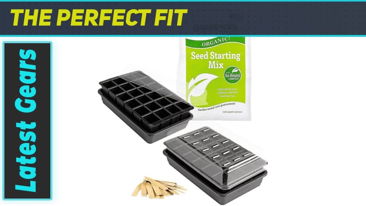 Gardener's Supply Company Seed Starter Kit: The Best Self-Watering Greenhouse Solution