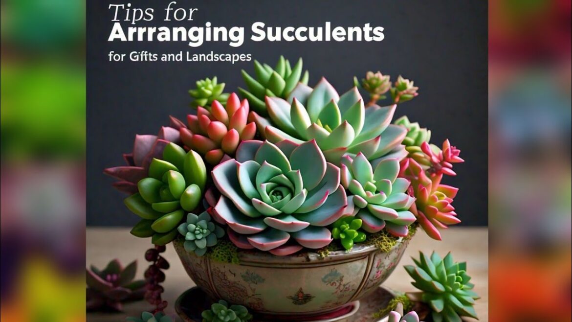 Easy DIY Tips For Arranging Succulents For Gifts And Garden Landscapes #garden #plants #succulent Easy DIY Tips For Arranging Succulents For Gifts And Garden Landscapes #garden #plants #succulent