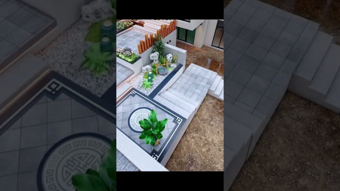 House garden design #housedesign #ytshorts #homedesign #garden #shorts