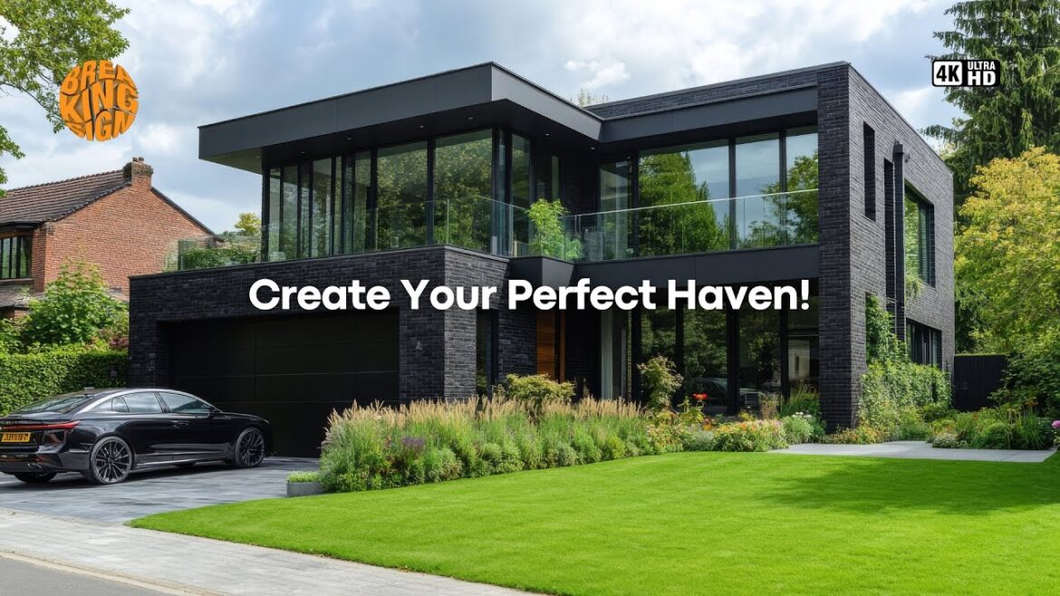 Modern Architecture Meets Backyard Garden design: building an Outdoor Kitchen and Simple House