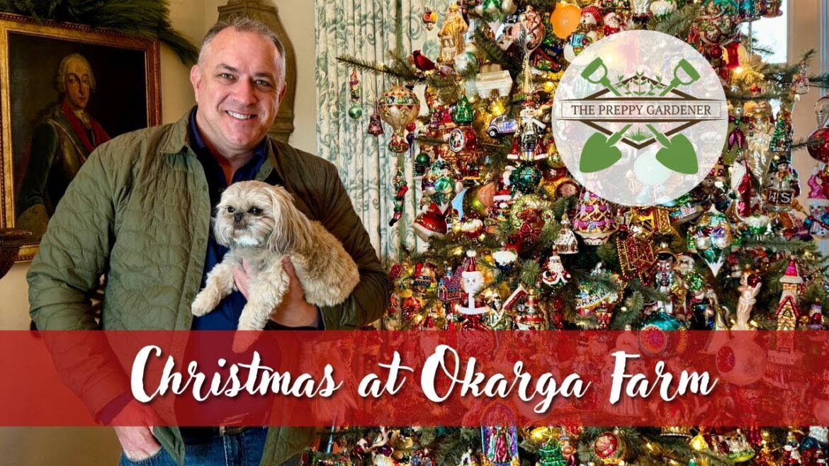 Christmas at Okarga Farm: Festive Garden & Home Inspiration | The Preppy Gardener 🎄