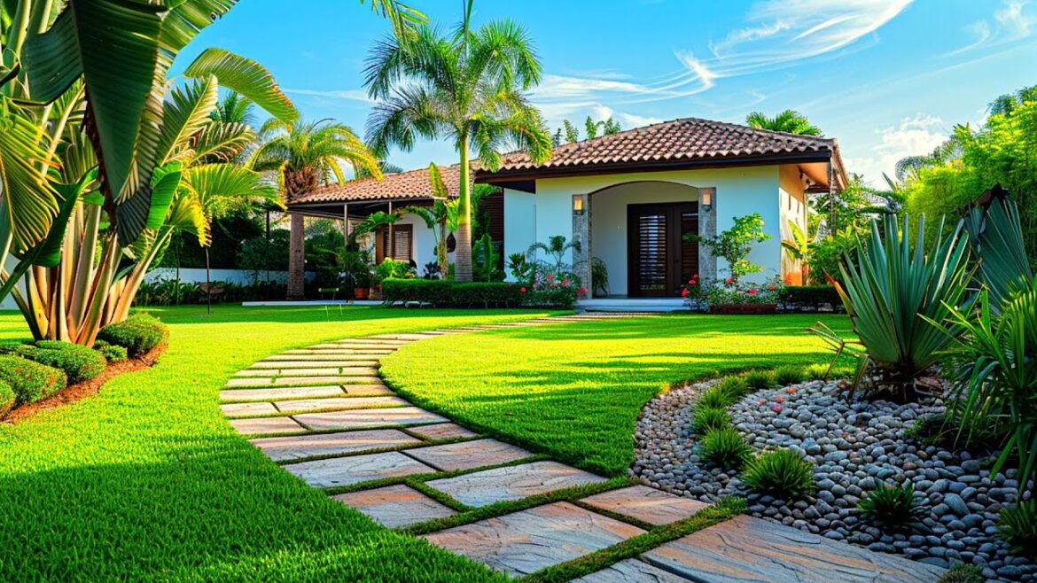 Beautiful Lush Garden Ideas for Your Front Yard Landscape Beautiful Lush Garden Ideas for Your Front Yard Landscape