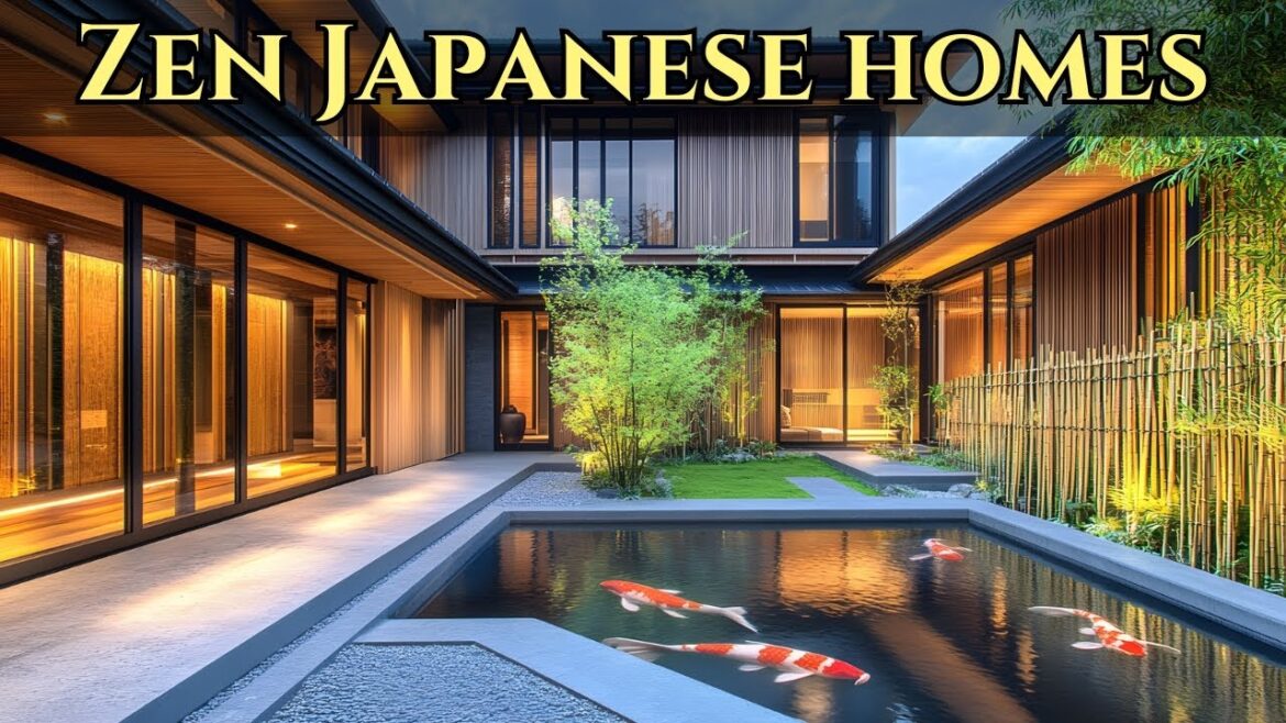 Luxury Japanese Homes with Zen Gardens for Peaceful Outdoor Spaces