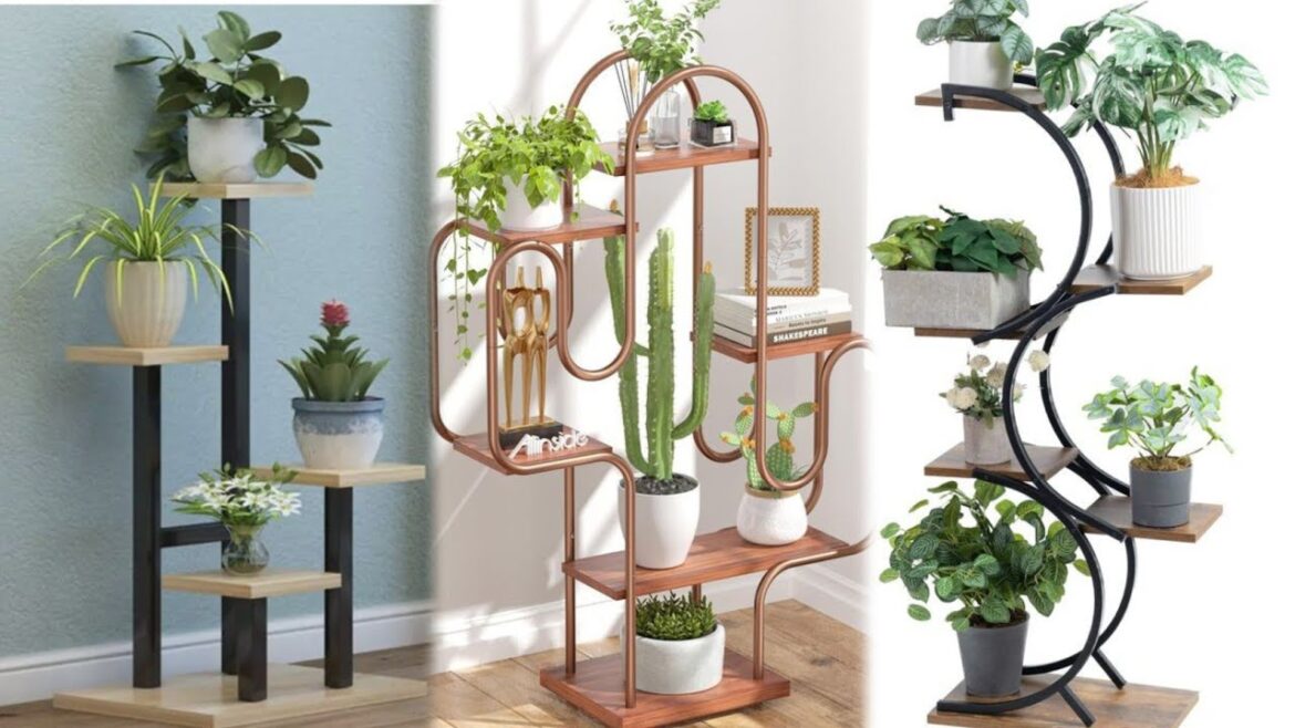 most stylish wooden indoor plants stand designs || modern plants || home interior designs #garden most stylish wooden indoor plants stand designs || modern plants || home interior designs #garden