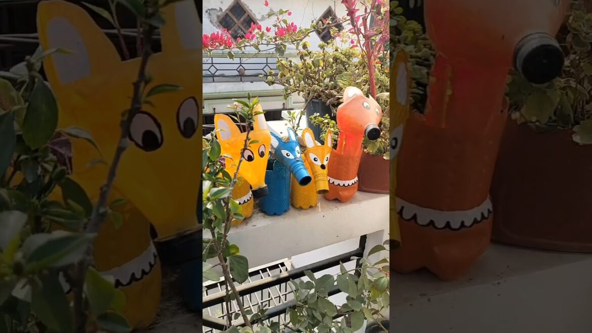 DIY Unique Planters From Waste plastic bottles #planter #diy #gardening