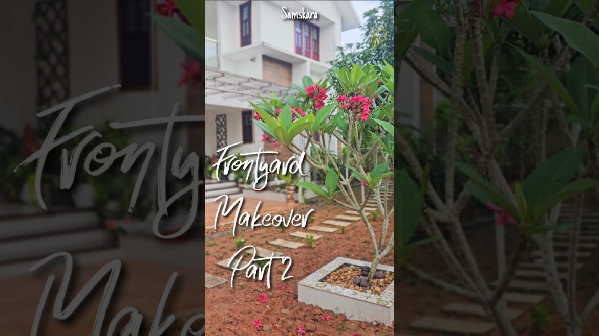 Front yard makeover | PART -2 | SAMSKARA | Home Gardening & design ideas Front yard makeover | PART -2 | SAMSKARA | Home Gardening & design ideas