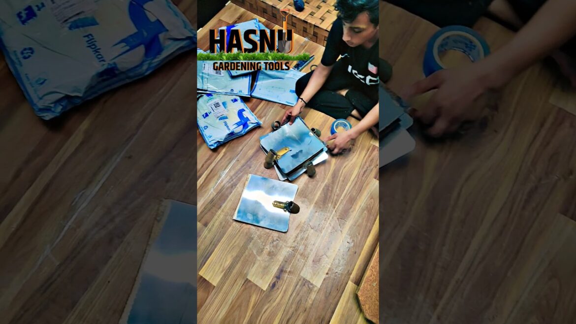 Hasnu gardening tools 🤩🔥😍 #agriculture #gardening #tools #spade #shovel #drill #machine #handcraft