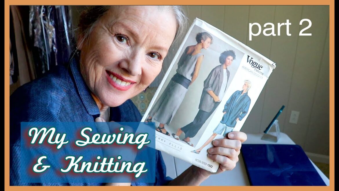 My Sewing and Knitting | Part 2, 1980! | stories, patterns, fabric, tips