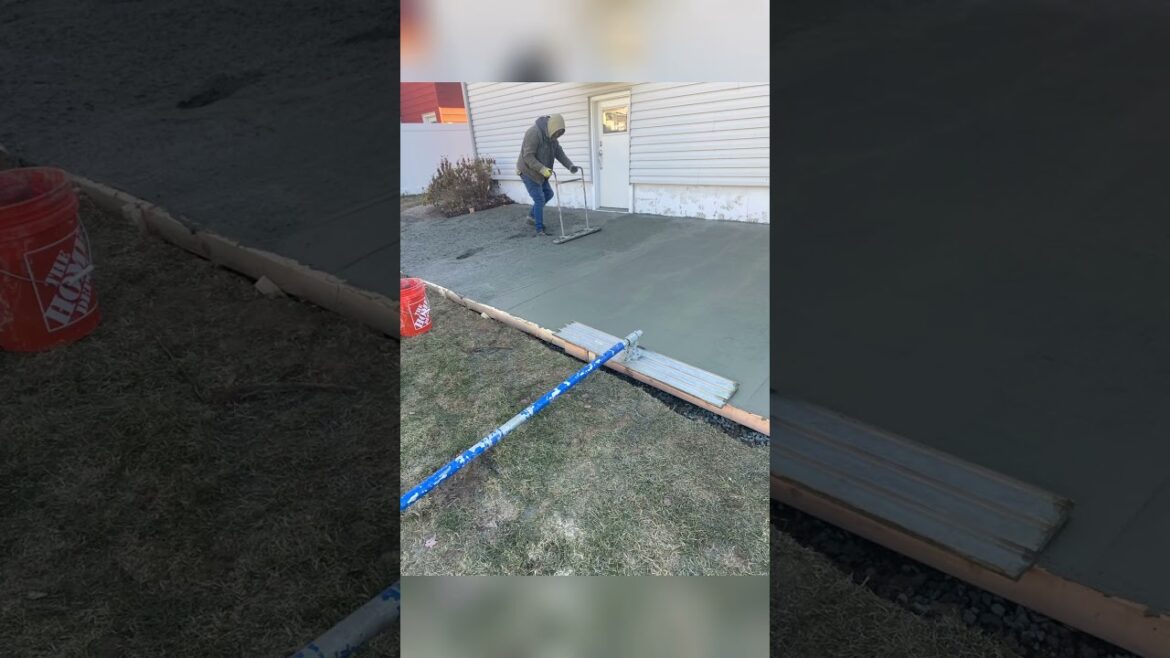 #backyard #landscaping #home #construction #concrete