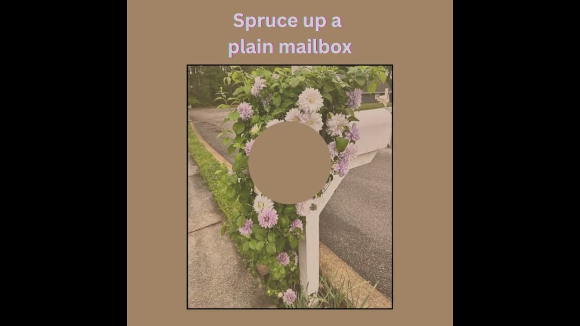 Garden Column Trellis use one on your mailbox and 6 other creative uses Garden Column Trellis use one on your mailbox and 6 other creative uses