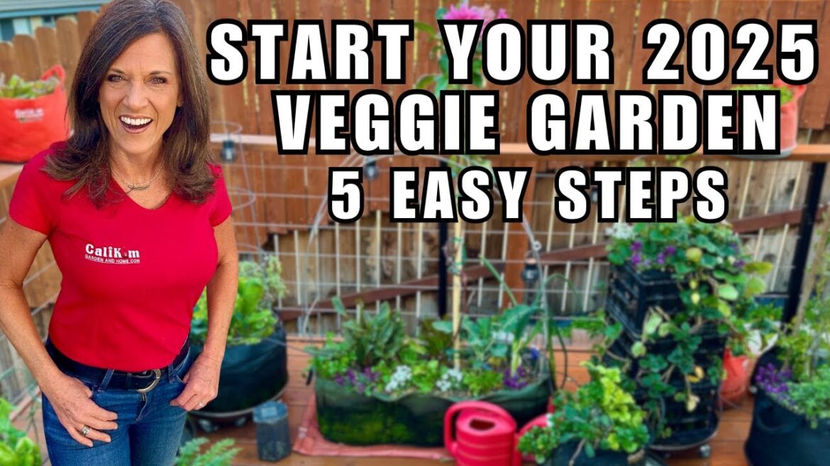 CaliKim: Start Your 2025 Vegetable Garden: Plan It In 5 Easy Steps Start Your 2025 Vegetable Garden: Plan It In 5 Easy Steps
