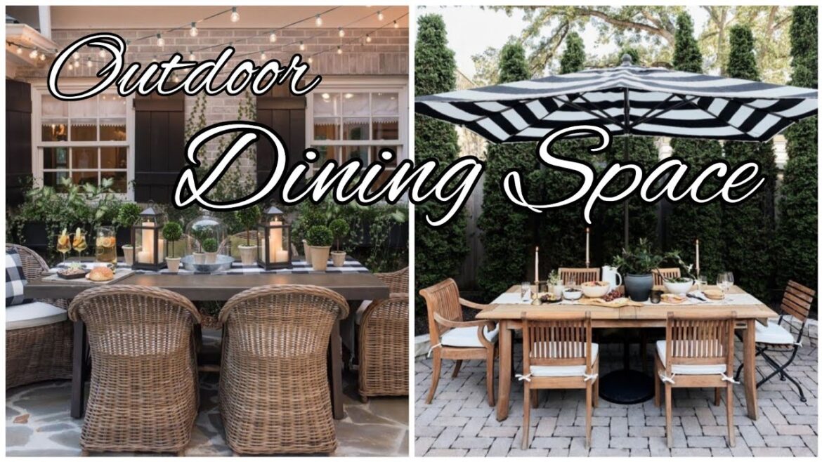Outdoor Dining Room ideas (Patio ideas , Backyard design , Garden decor) | Outdoor Dining Ideas