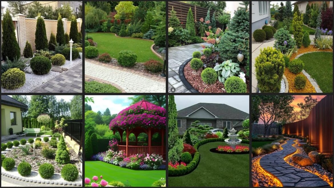 Easy Small Front Yard Garden Tips with Home Decoration Ideas