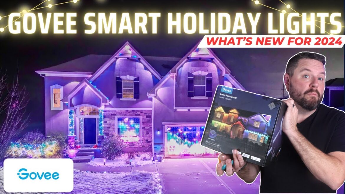 Don't Let Holiday Decorating Stress You Out // Govee's Outdoor Lights Can Save You!