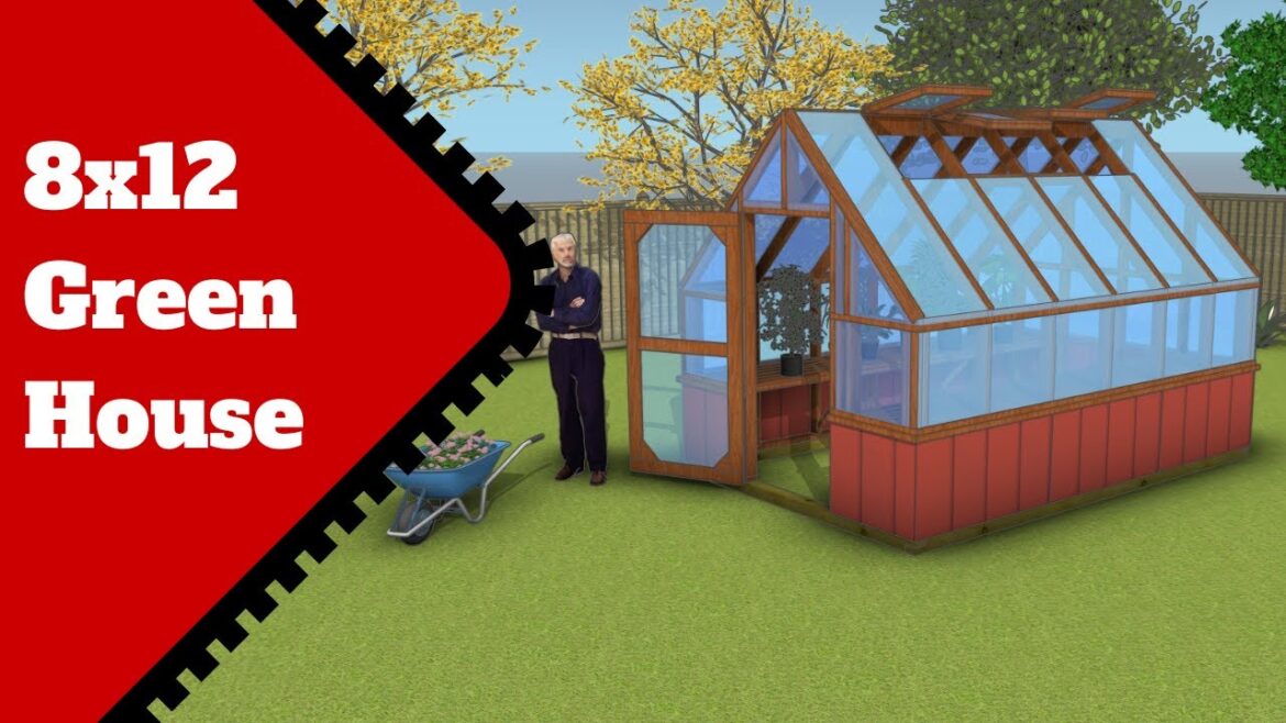DIY 8×12 Greenhouse Plans DIY 8x12 Greenhouse Plans