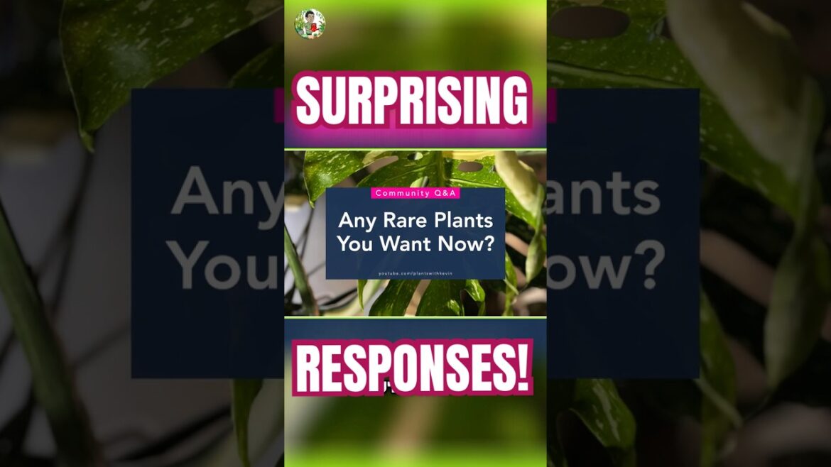 Rare Plant Poll Results You Won't Believe!