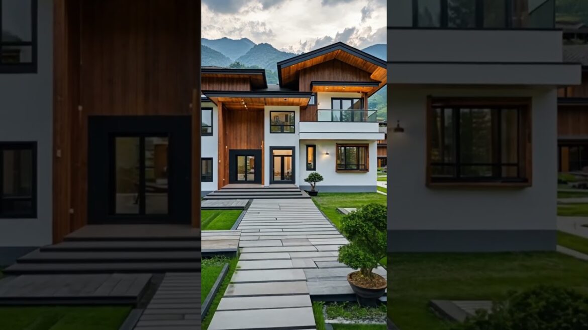 Modern Minimalist Home Surrounded by Green Rice Fields!