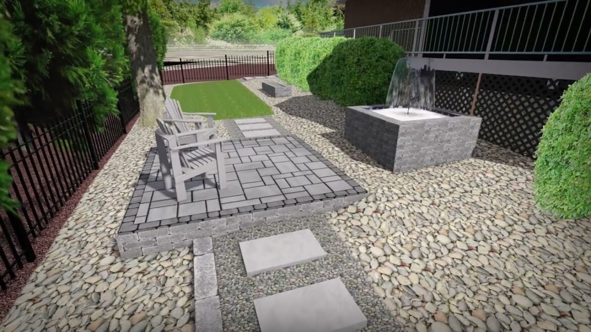 Conover NC Backyard Enhancements OPTION #3 | Landscape Design