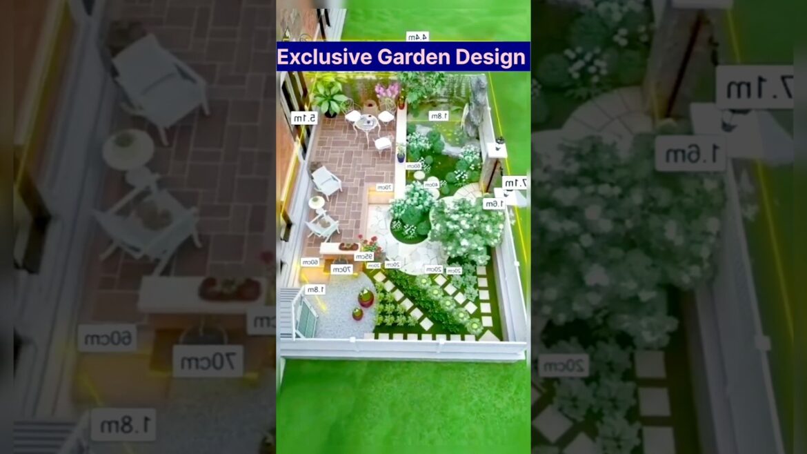 Exclusive Home Garden Design 🏡 #shorts #ytshorts #homegardendesign #exclusive #home #garden #design