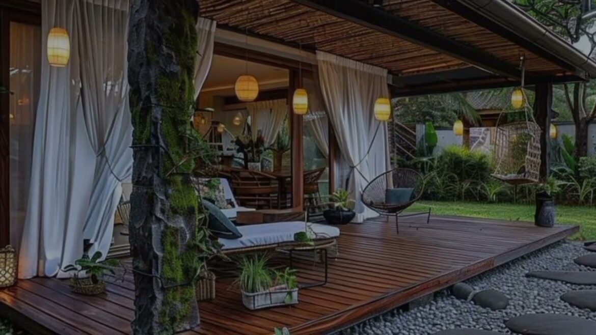 Modern Patio Design 2025 Backyard Garden Landscape Idea #home #diy #viralvideo