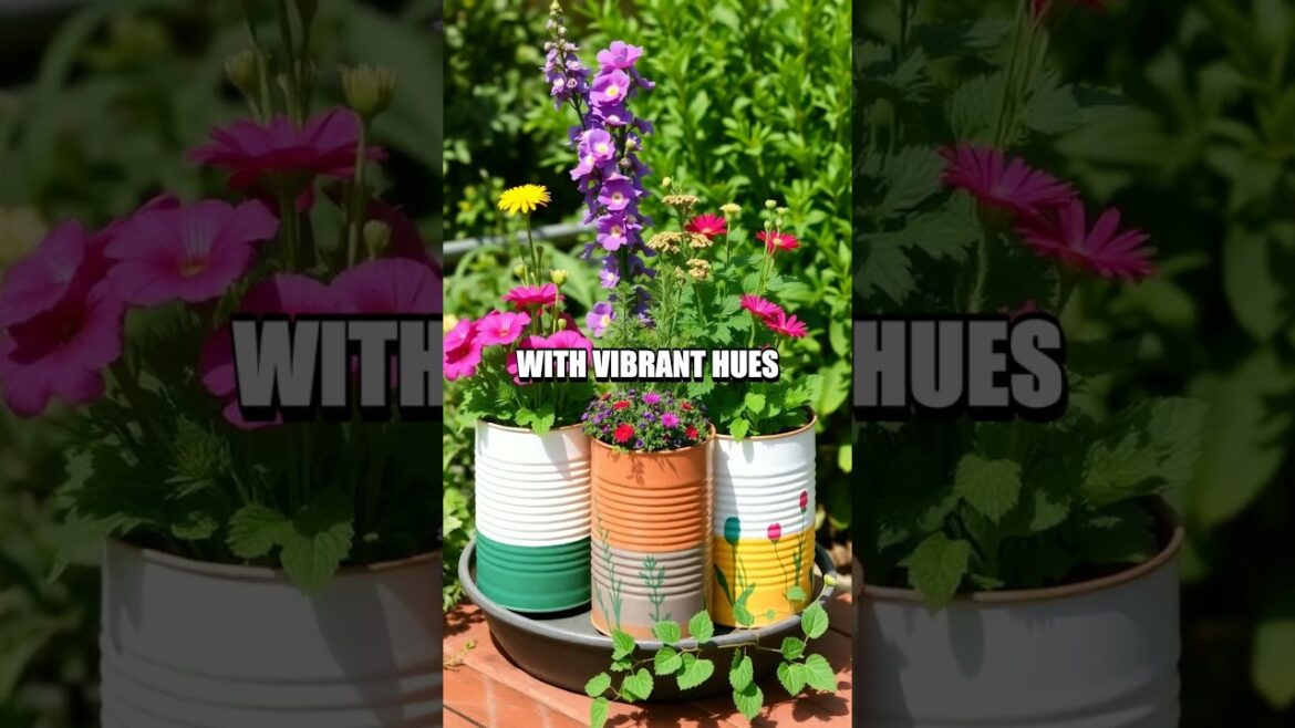 Upcycle Magic: Crafting Container Garden Art