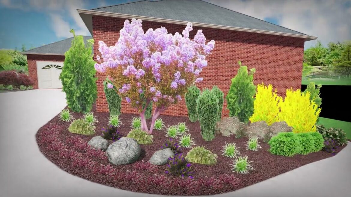 Hickory, NC Front Yard Landscaping | Landscape Design Hickory