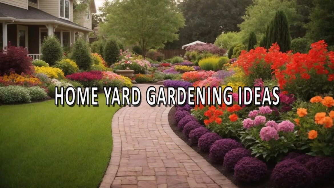 HOME YARD GARDENING IDEAS, LANDSCAPE FRONT YARD TRANSFORMATION IDEAS, BETTER HOMES AND BETTER GARDEN