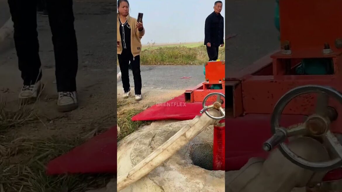 pvc hard water suction hose flexible pump hose #shorts #strong #plastic #lifehack #farmer #lawn