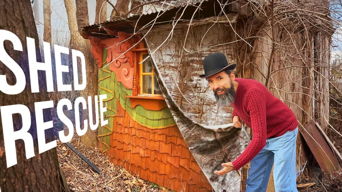 Extreme Makeover - A Shed for the Cottage Garden