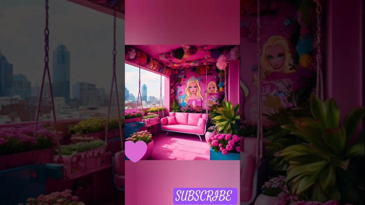 "Designing Barbie's Perfect Rooftop Retreat: Inspiring Garden Ideas" | ELUSIVE DAGAR | #barbiegirl