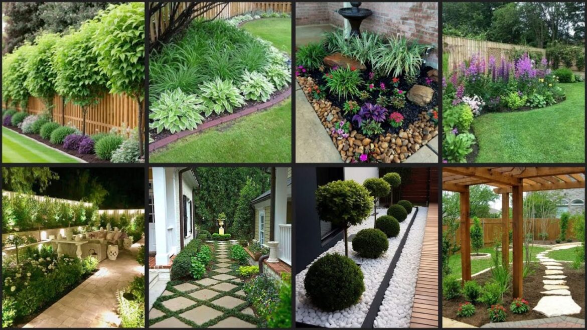 300 Home Garden Landscaping Ideas 2024 House Backyard Patio Design| Front Yard Garden Flower