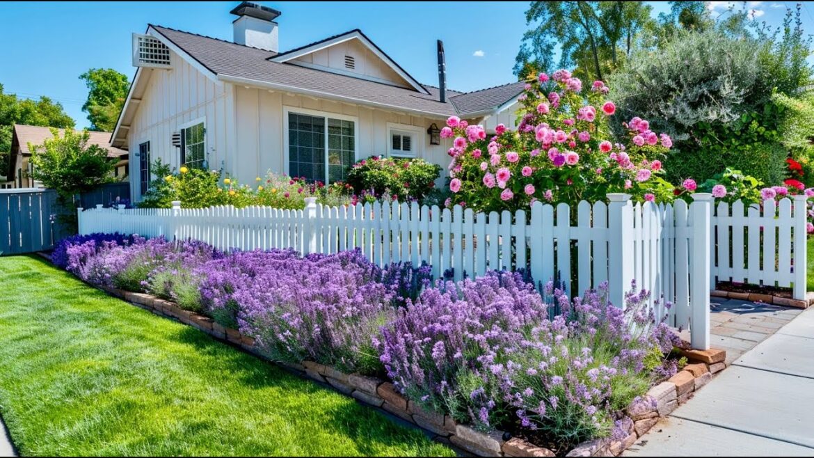 Front Yard Rose Garden Landscaping: Rose Garden Ideas for 2025