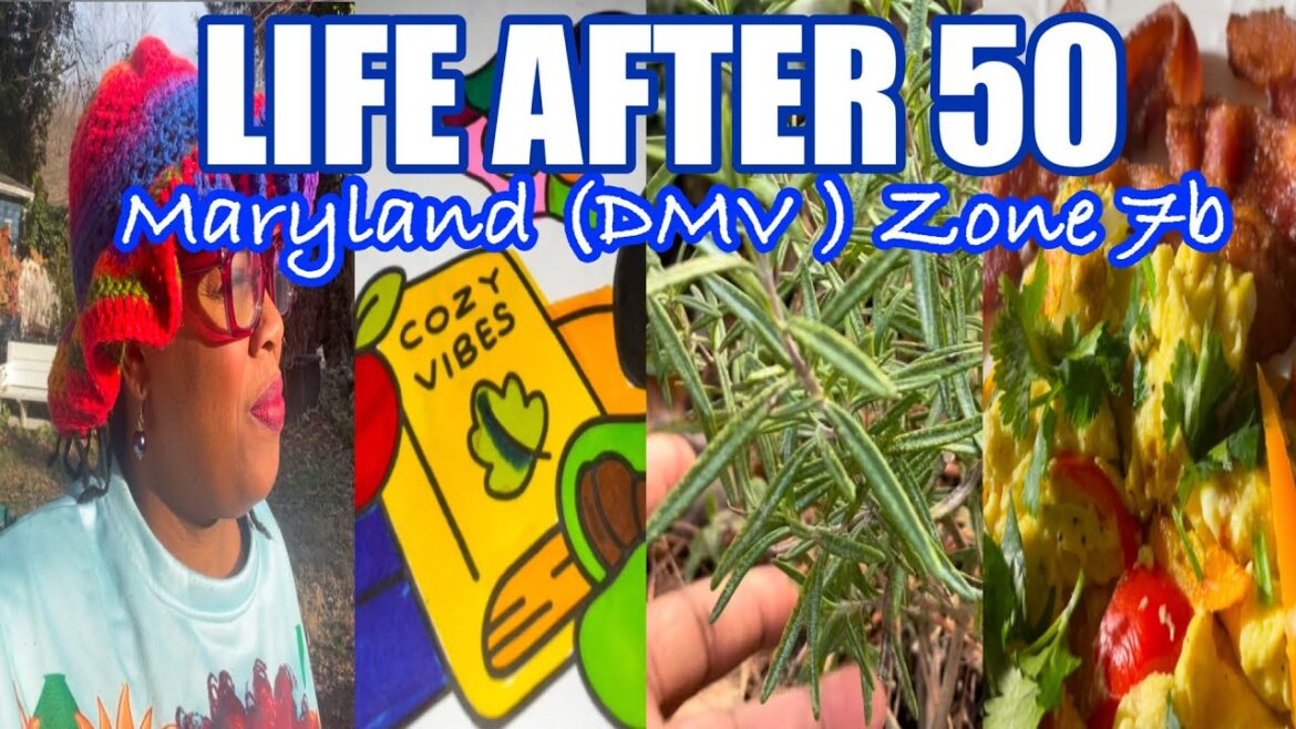 LIFE OVER 50 WINTER VLOG: breakfast, self-care and container gardening update #vlog #breakfast