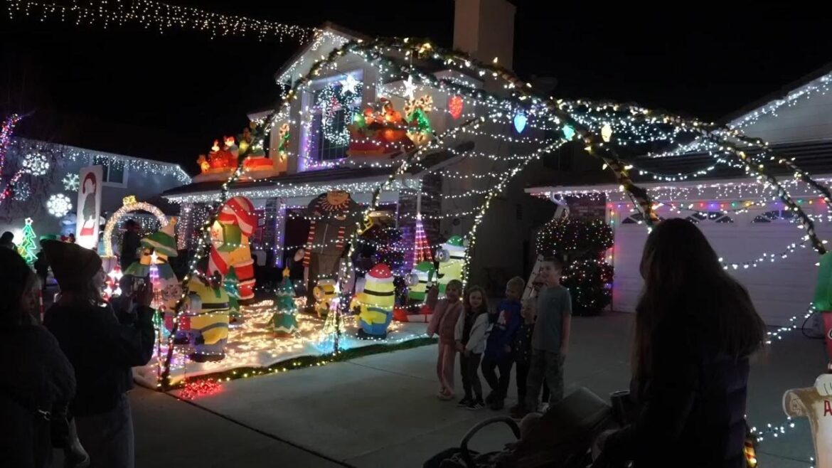 Homeowners work to bring holiday joy to their neighborhood