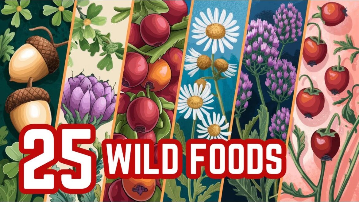 25 Edible Plants and Berries for Wilderness Survival