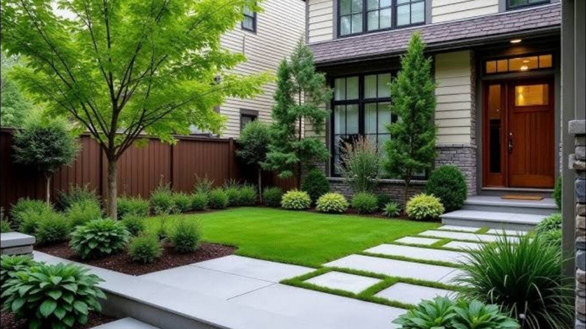 Designing a Modern Lush Green Garden Oasis For Home  | Garden Landscape #landscape #garden