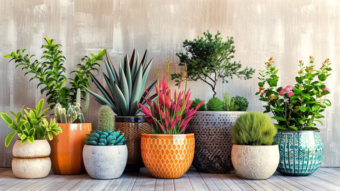 Green Plant Pot Landscapes: Outdoor Design Ideas for Elegance Green Plant Pot Landscapes: Outdoor Design Ideas for Elegance