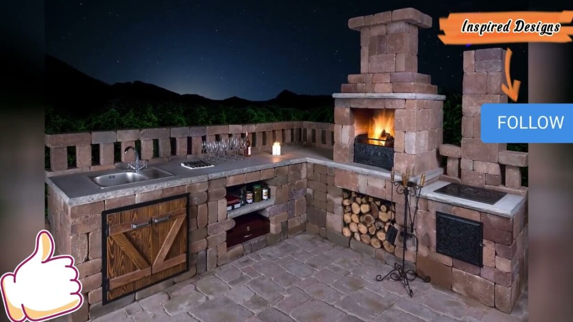 How To Remake Garden for backyard! + Bonus BBQ and outdoor kitchen ideas! part4