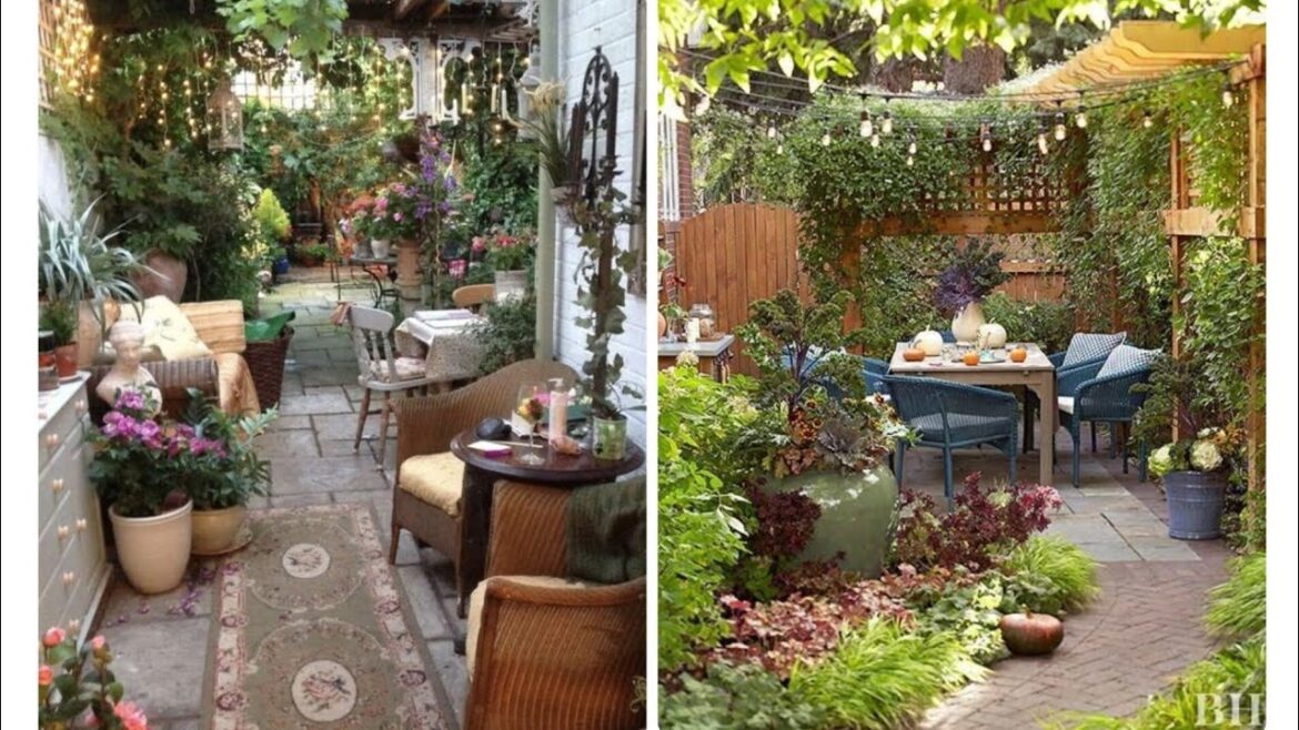 Ideas for small garden design | Small yard landscaping ideas