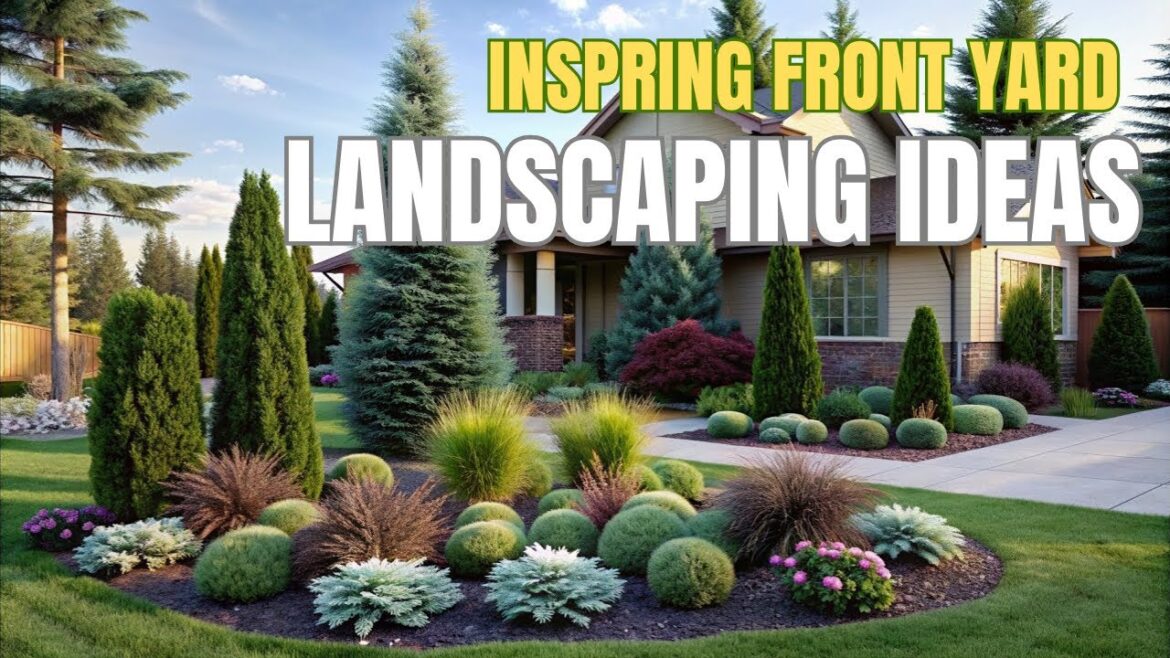 2025 Inspiring Front Yard Landscaping Ideas | All season Front Yard Landscaping | Small Garden Ideas